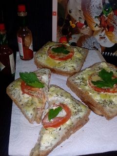 صورة لوصفة كروك مسيو على الطريقة الايطالية 🇩🇿🇩🇿🇩🇿