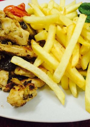 صورة لوصفة كباب دجاج على طريقتي