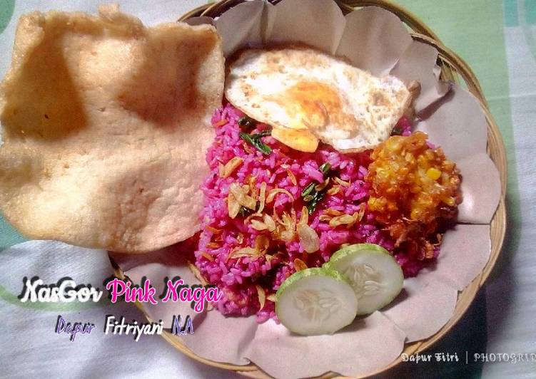 Resep 🍚🌸 Nasgor Buah Naga ala Dapur Fitri #AstagaNaga 🌸🍚 Anti Gagal