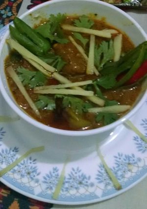 A picture of Mazedaar achaar  gosht.