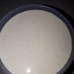 Millet gruel (fura A picture of Millet gruel (fura.