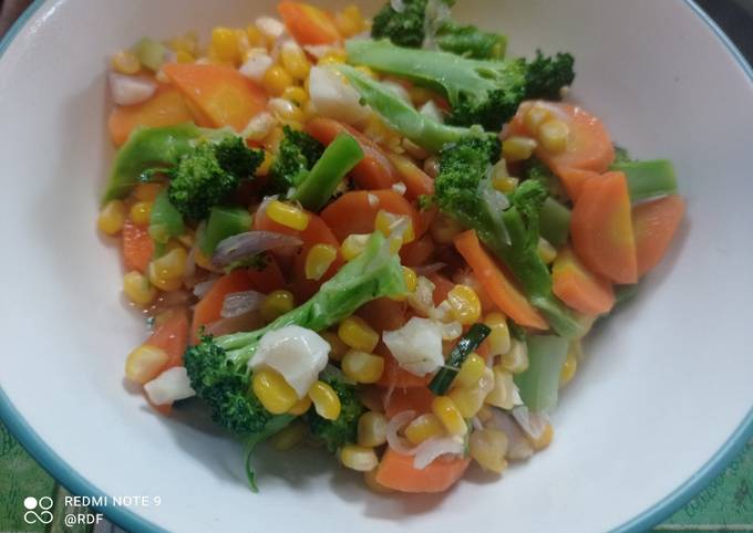 Yuk intip, Resep membuat Tumis brokoli wortel jagung dijamin spesial