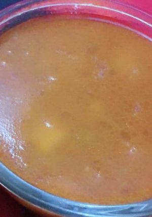 A picture of Aaloo puree wale aaloo.