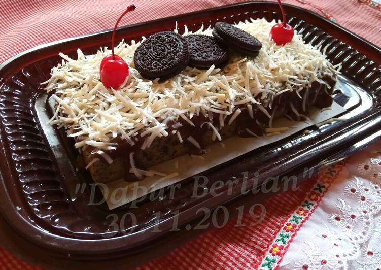 Bolu susu Lembang Oreo kukus