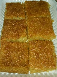 صورة لوصفة البسبوسة