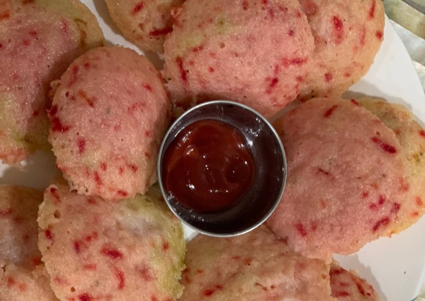 Pink Idli