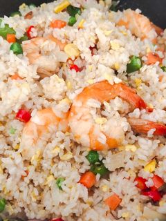 Foto resep Nasi goreng seafood