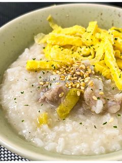 Foto resep Bubur Daging Babi Gurih