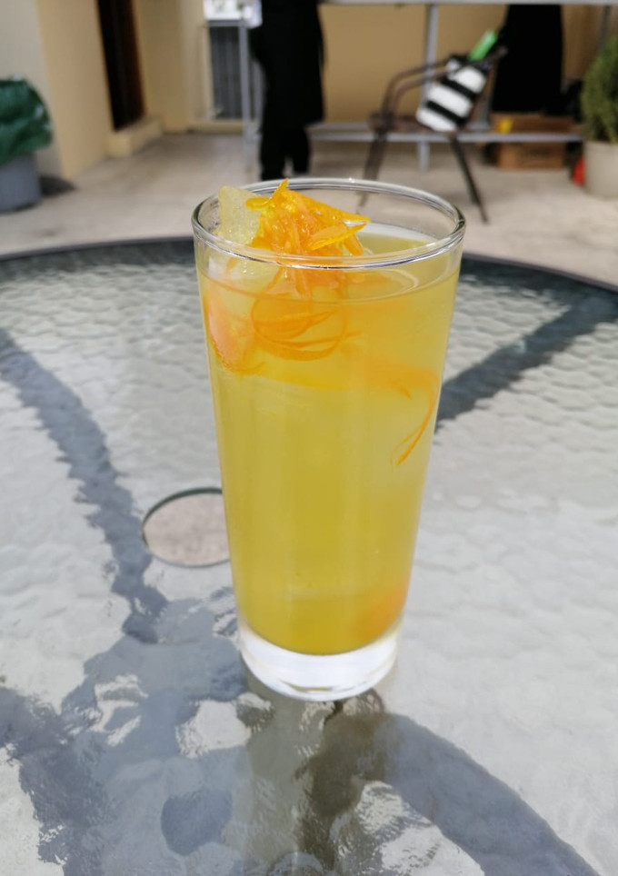 Una foto de Licor de naranja
