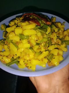 আলু বরবটি ভাজা(Amio arbati bhaja recipe in bengali) রেসিপির প্রধান ছবি