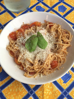 Una foto de Espaguettis light facilísimo
