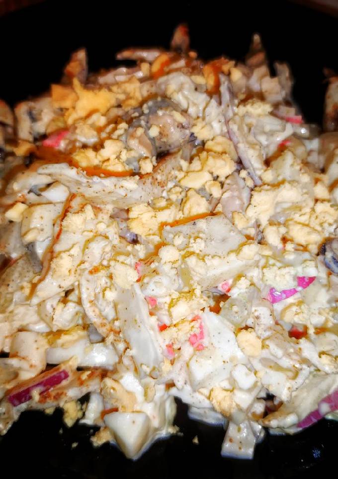 Салат з морепродуктами