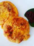 Arepa de huevo con chorizo