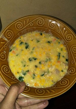 Foto resep Soup cream home made ala kfc 👌