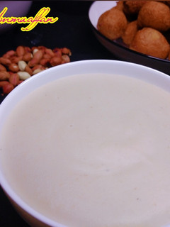 A picture of Kunun gyada.