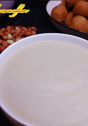 A picture of Kunun gyada.
