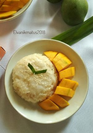 Foto resep Ketan Mangga aka Mango sticky rice