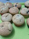 Magdalenas con pepitas de chocolate