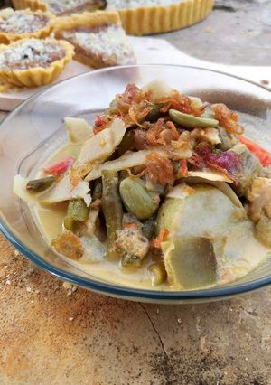 Foto resep Sayur lodeh rebung lengkap 🥗