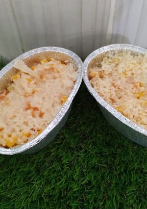Foto resep Chicken cheese baked rice #5w