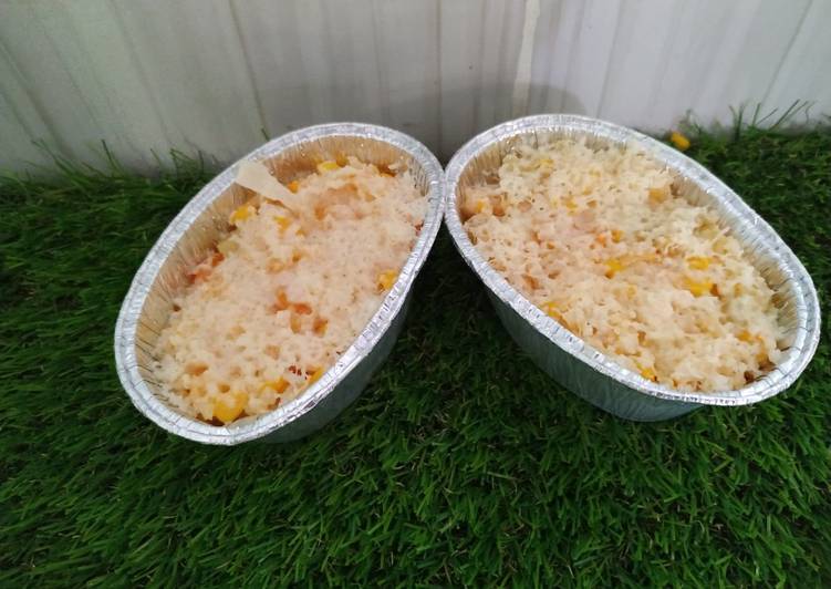 Chicken cheese baked rice #5w