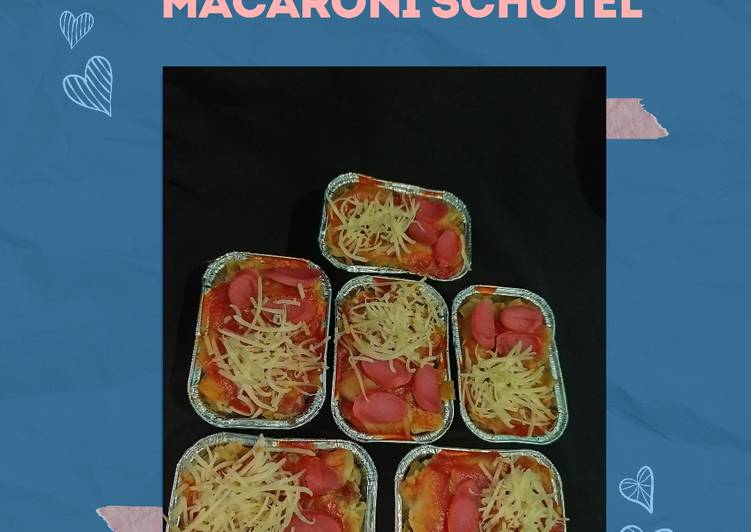 Cara Gampang Membuat Macaroni schotel no oven 😊, Enak Banget