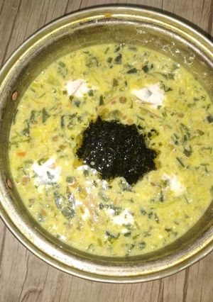 عکسی از دستور آش کلم برگ