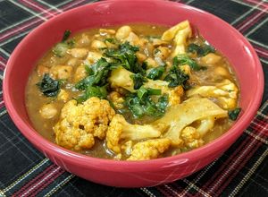 Foto de Curry Vegano de Couve-flor e Grão-de-bico