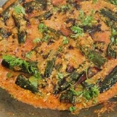 Dahi Vale Bhindi A picture of Dahi Vale Bhindi.