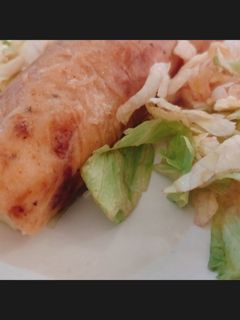 Φωτογραφία της συνταγής ΚΕΤΟ wrap με 1 βασικό υλικό: τυρί cottage - αυτοσχεδιασμός 10/10 ✨Light & keto friendly✨
