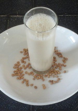 A picture of Creamy Soy Milk Recipe.