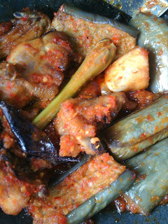 Foto resep Ayam & terong balado