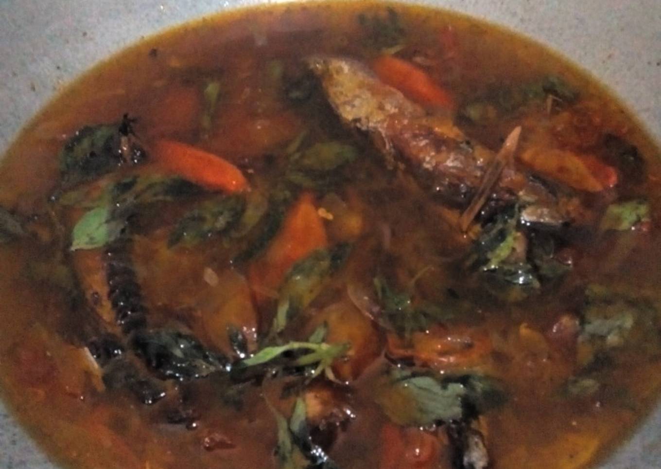 Sarden pindang kemangi simple dan enak