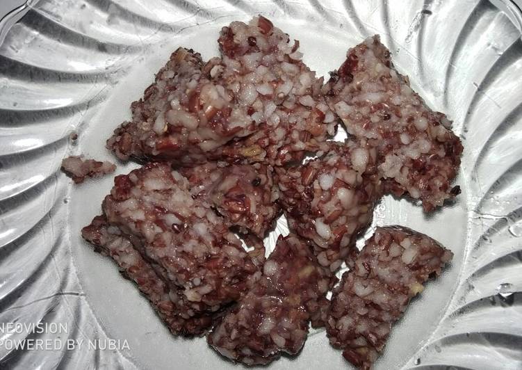 Resep Lontong presto Beras Merah 😄 | Bahan Membuat Lontong presto Beras Merah 😄 Yang Paling Enak