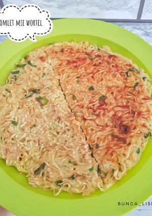 Foto resep Omlet Mie Wortel