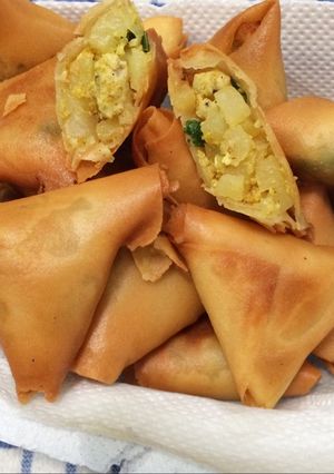 Foto resep Samosa Kentang Ayam