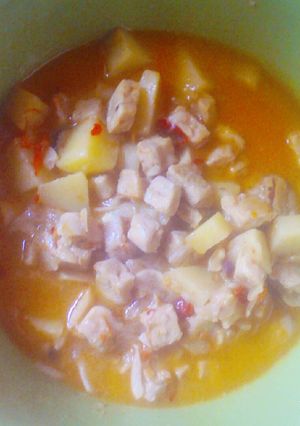 Foto resep Sambel goreng tempe kentang