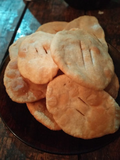 Una foto de Tortas fritas Veganas