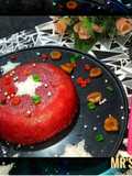Red Velvet Cake with Strawberry and Coconut flavour (Eggless)
