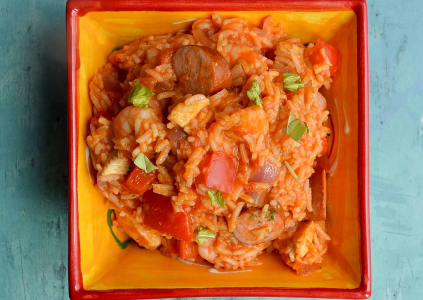Chicken and Shrimp Jambalia