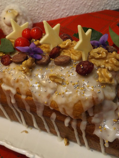 Foto principal de Budín de frutas y frutos para Navidad