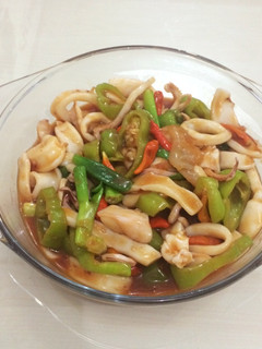 Foto resep Cumi saus padang
