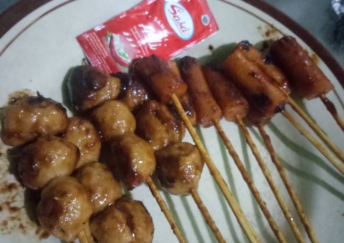 Resep Bakso Dan Sosis Bakar Oleh Chintya Cookpad