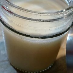 A picture of Homemade desi ghee.