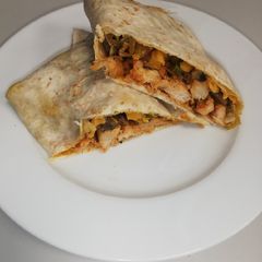 A picture of Chicken wrap.