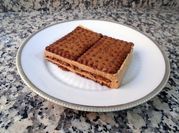 Una foto de chocotorta sin gluten