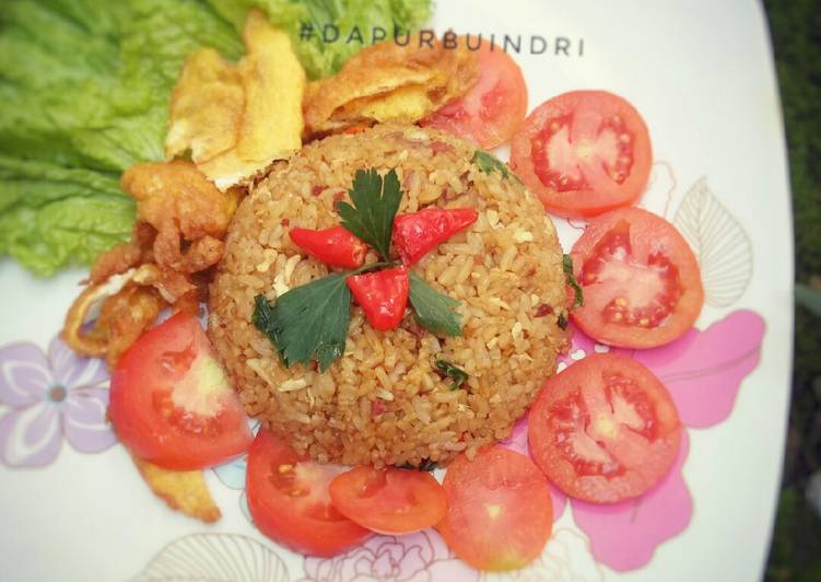 Resep: Untuk Mencoba Di RumahNasi goreng kornet