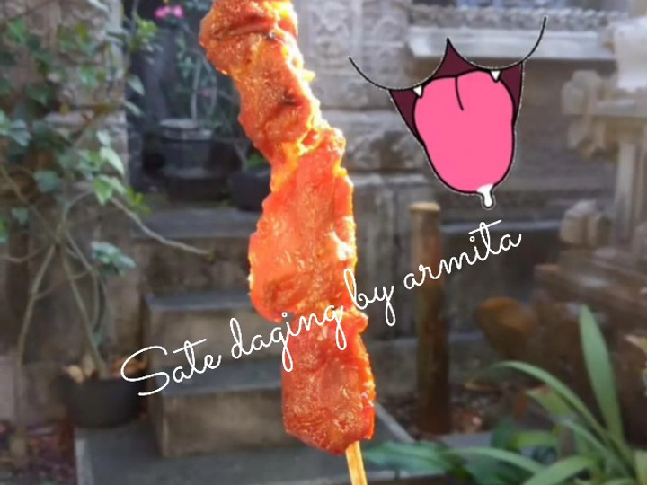 Resep: Sate daging simpel Untuk Jualan