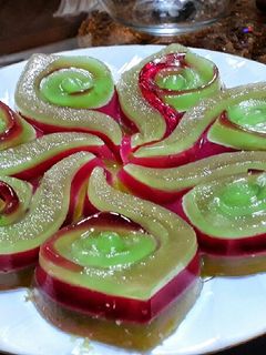 عکسی از دستور ژله بستنی براق