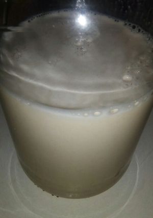 Una foto de Leche de avena